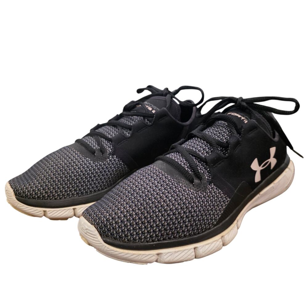 Under Armour SpeedForm Slingride 2 Running Shoes Women's Size 9.5 Black Gray